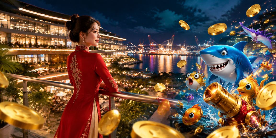 Người phụ nữ mặc áo dài chơi bắn cá trực tuyến tại Hải Phòng